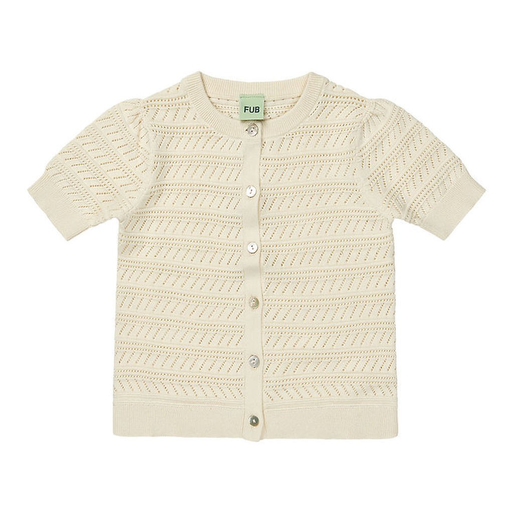 FUB Cardigan - Strik - Ecru