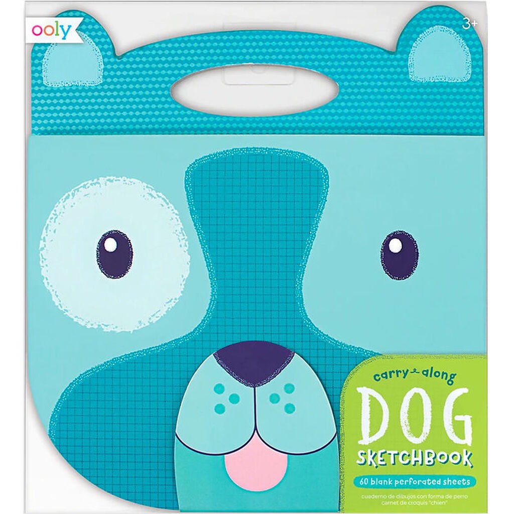Ooly Skitsebog - Carry Along - Hund