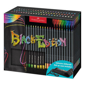 Faber-Castell Farveblyanter - Rullepenalhus - 72 Dele