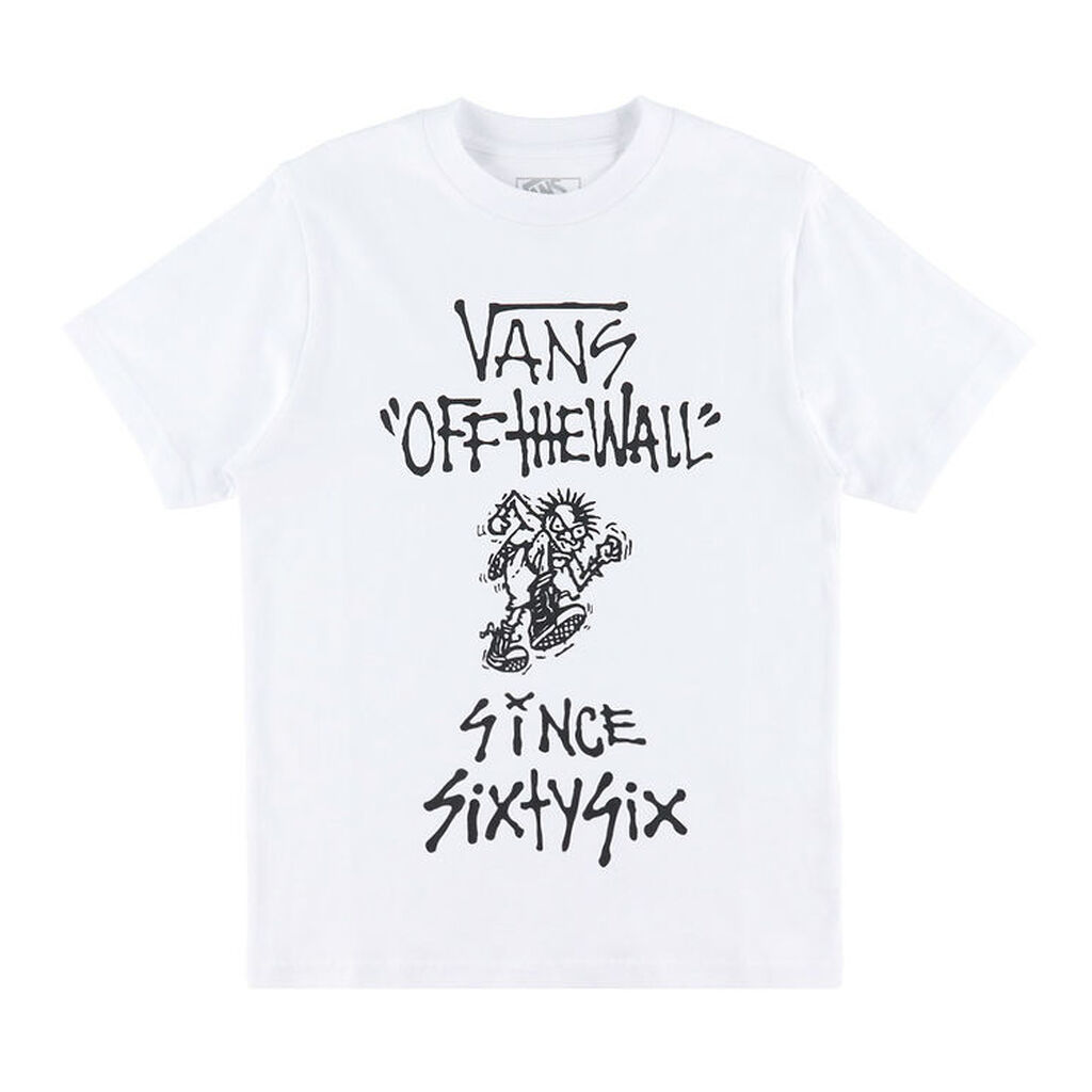 Vans T-shirt - Let Loose - Hvid m. Print