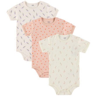 Pippi Body - 1 stk. - Assorteret - K/Æ - Lys m. Mønster