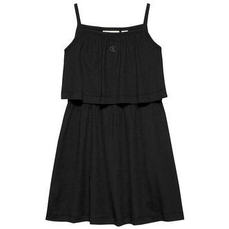 Calvin Klein Kjole - Crinkle Layered - CK Sort