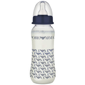Emporio Armani Sutteflaske - Plast/Silikone - 240 ml - Navy