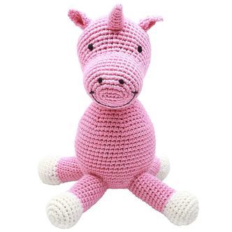 NatureZoo Bamse - Frøken Enhjørning - 18 cm - Pink