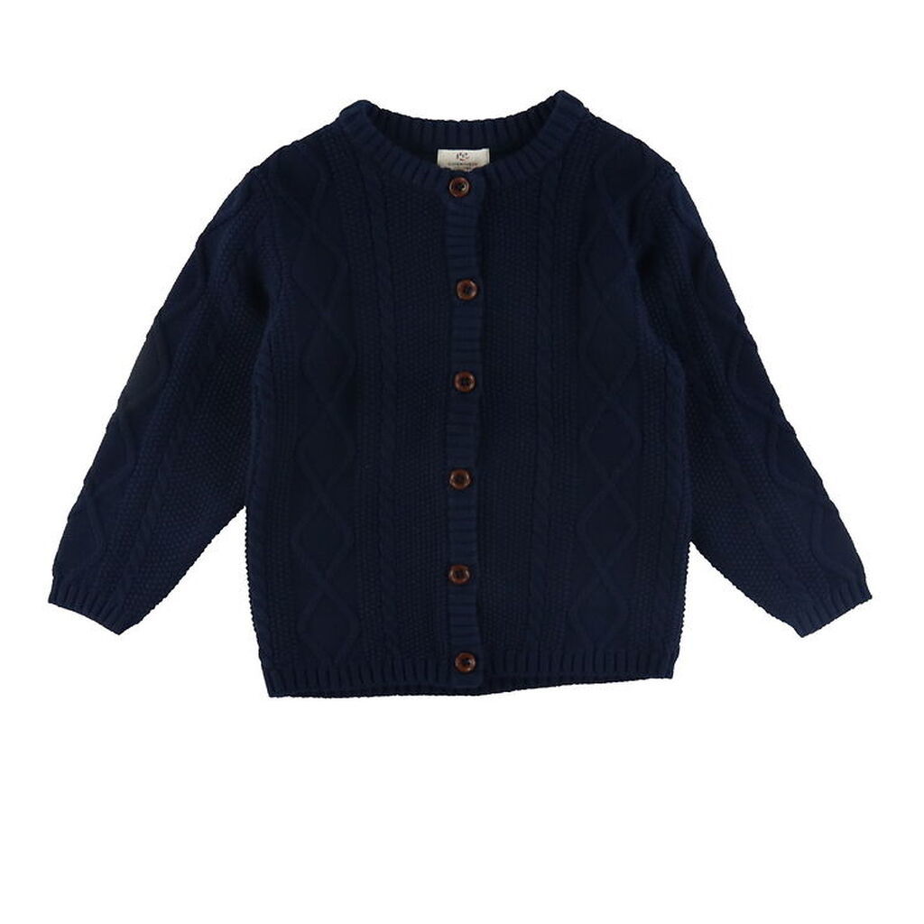 Copenhagen Colors Cardigan - Strik - Navy