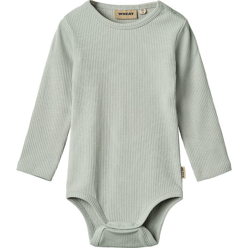 Wheat Body l/æ - Rib - Spencer - Rainy Sky