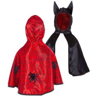 Great Pretenders Udklædning - Edderkop/Flagermus - Rød/Sort