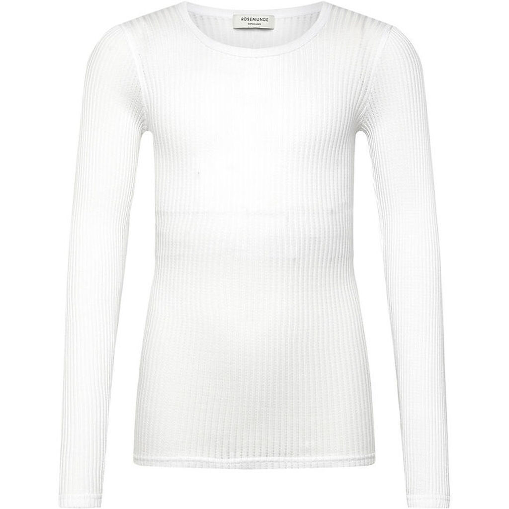 Rosemunde Bluse - Rib - Baku - New White