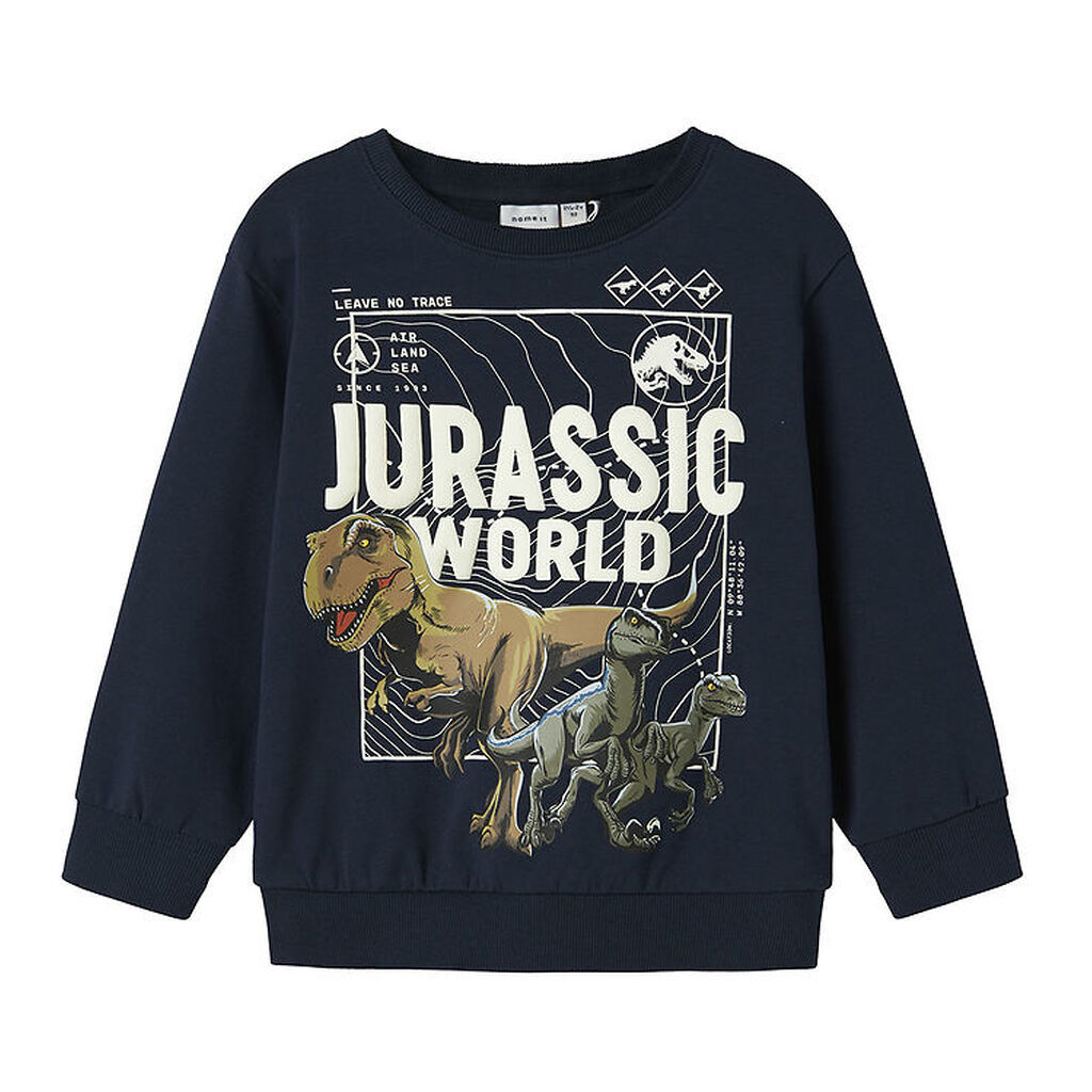 Name It Sweatshirt - NmmFor Jurassic - Navy Blazer