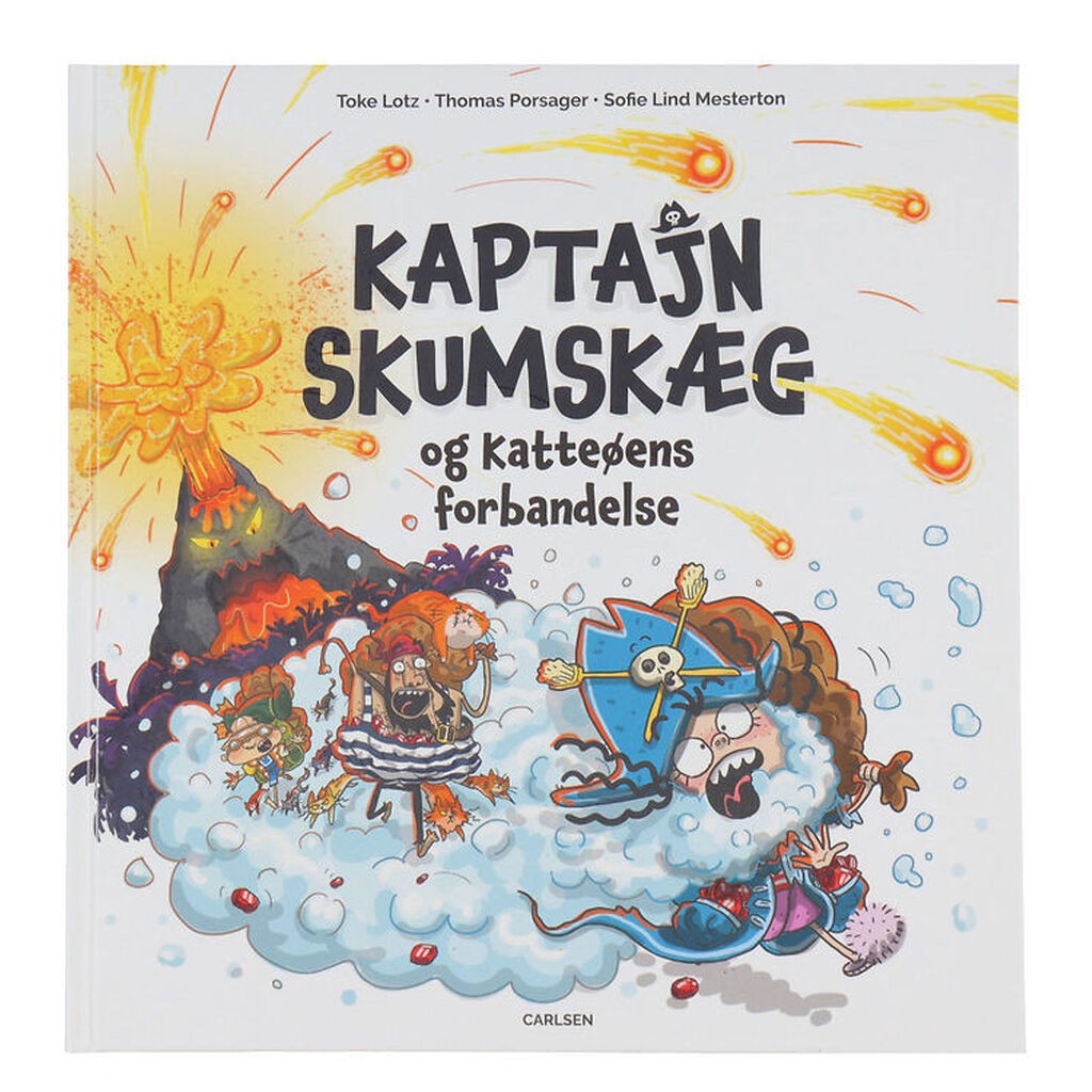 Forlaget Carlsen Bog - Kaptajn Skumskæg og katteøens forbandelse