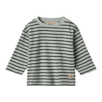 Wheat Bluse - Dallas - Soft Blue Stripe