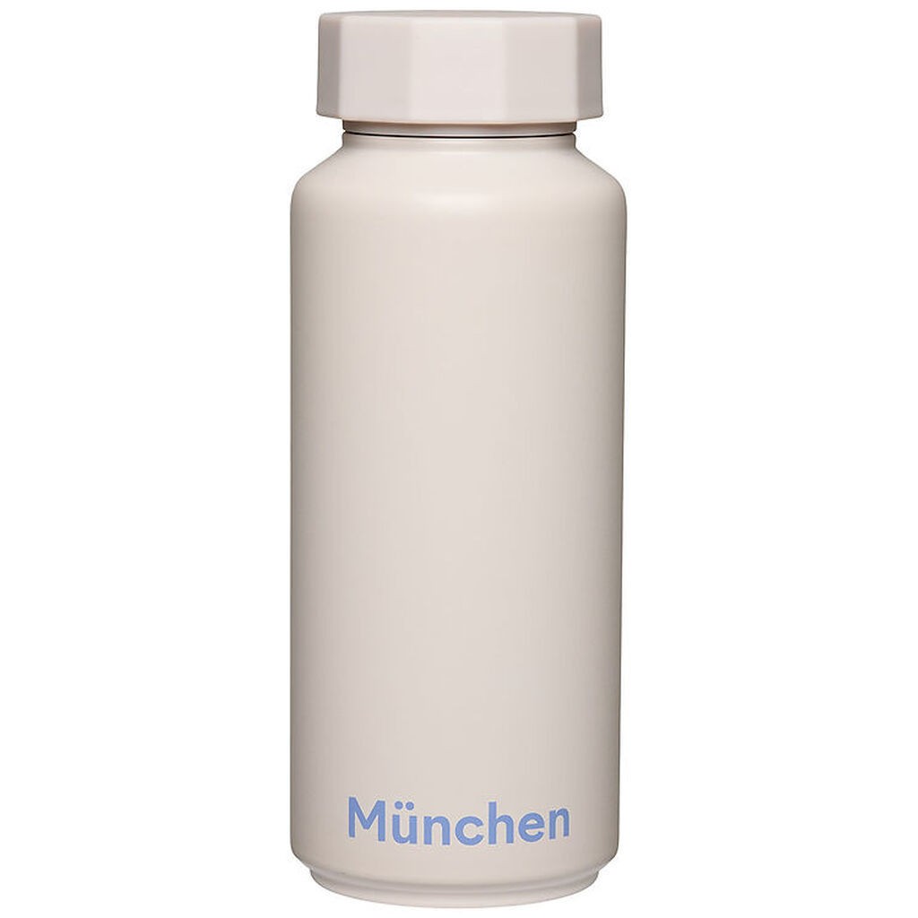 Design Letters Termoflaske - 500 ml - München - Pastel Beige