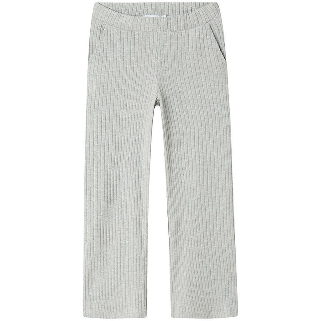 Name it Bukser - Rib - Polyester/Viskose - NkfOlene - Grey Melan