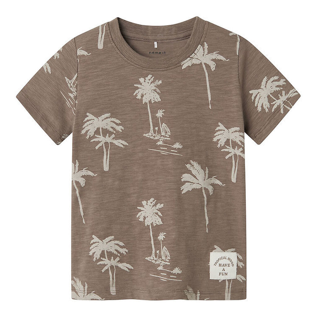 Name It T-shirt - NmmJala - Walnut