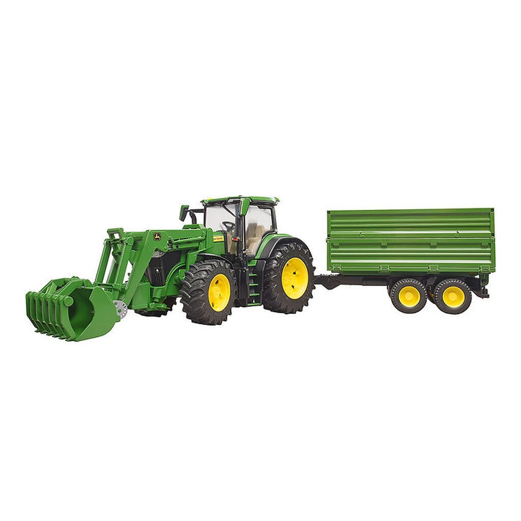 Bruder Traktor - John Deere 7R 350 m. Frontlæsser... - 03155