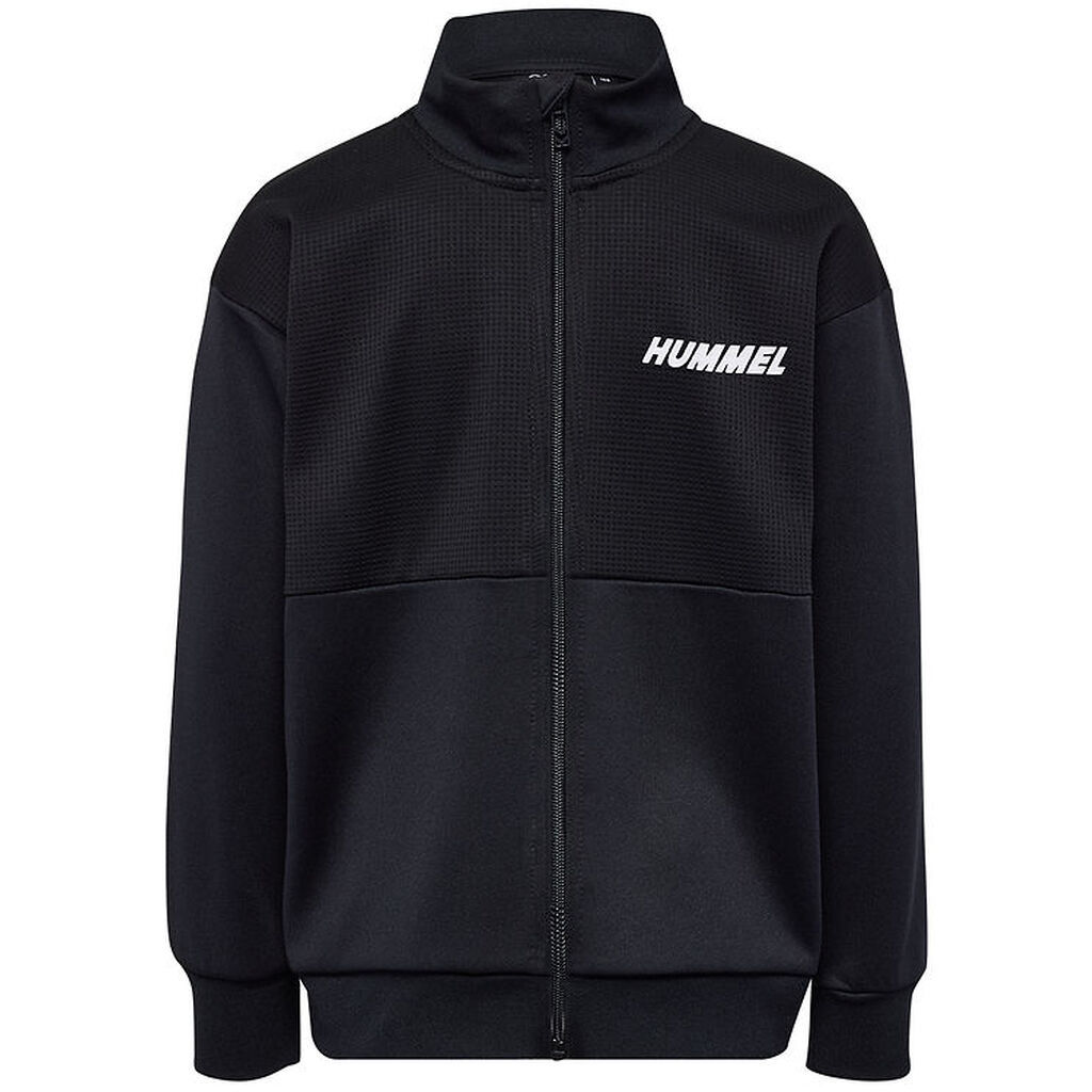 Hummel Cardigan - Vaflet - hmlOdin Zip - Black/Asphalt