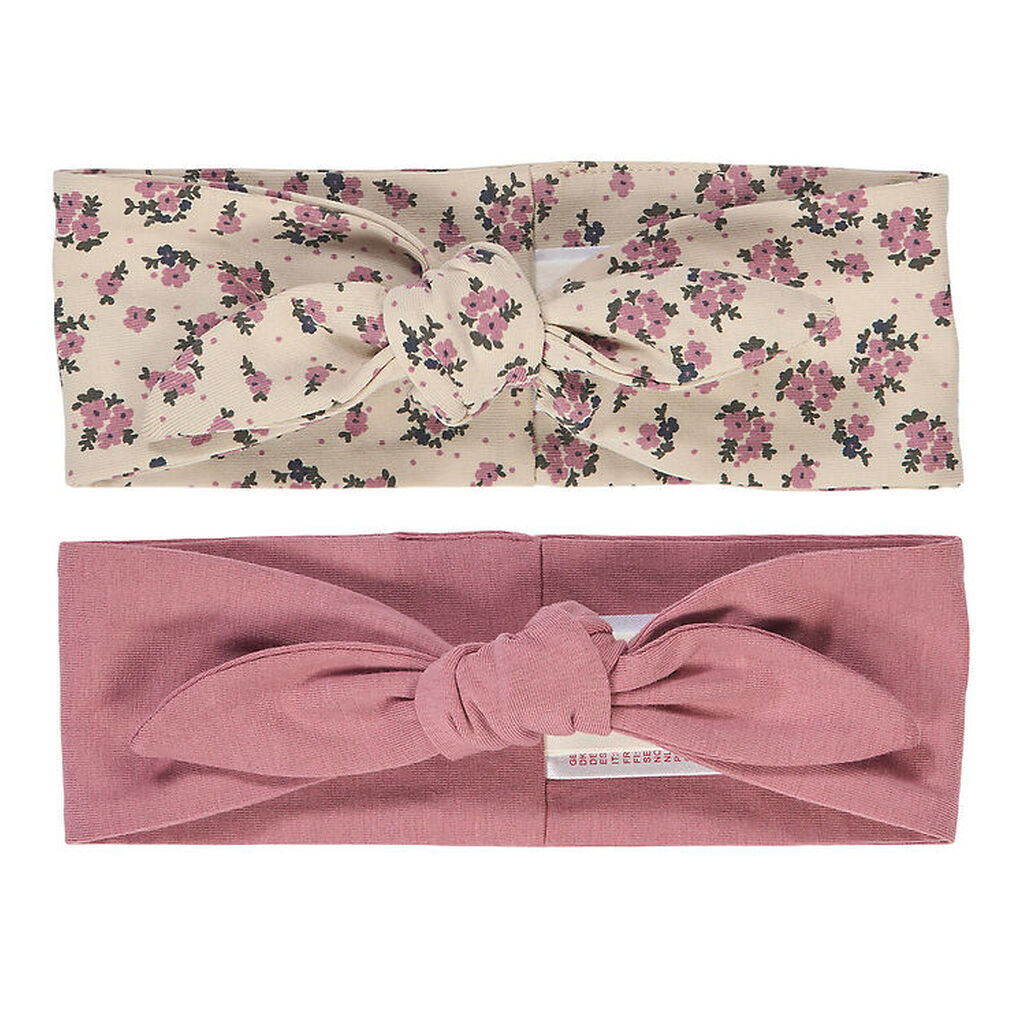 Müsli Hårbånd - 2-pak - Zinna - Oak/Nostalgia Rose