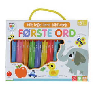 Forlaget Bolden Bøger - Mit Lege-lære-bibliotek - Første Ord