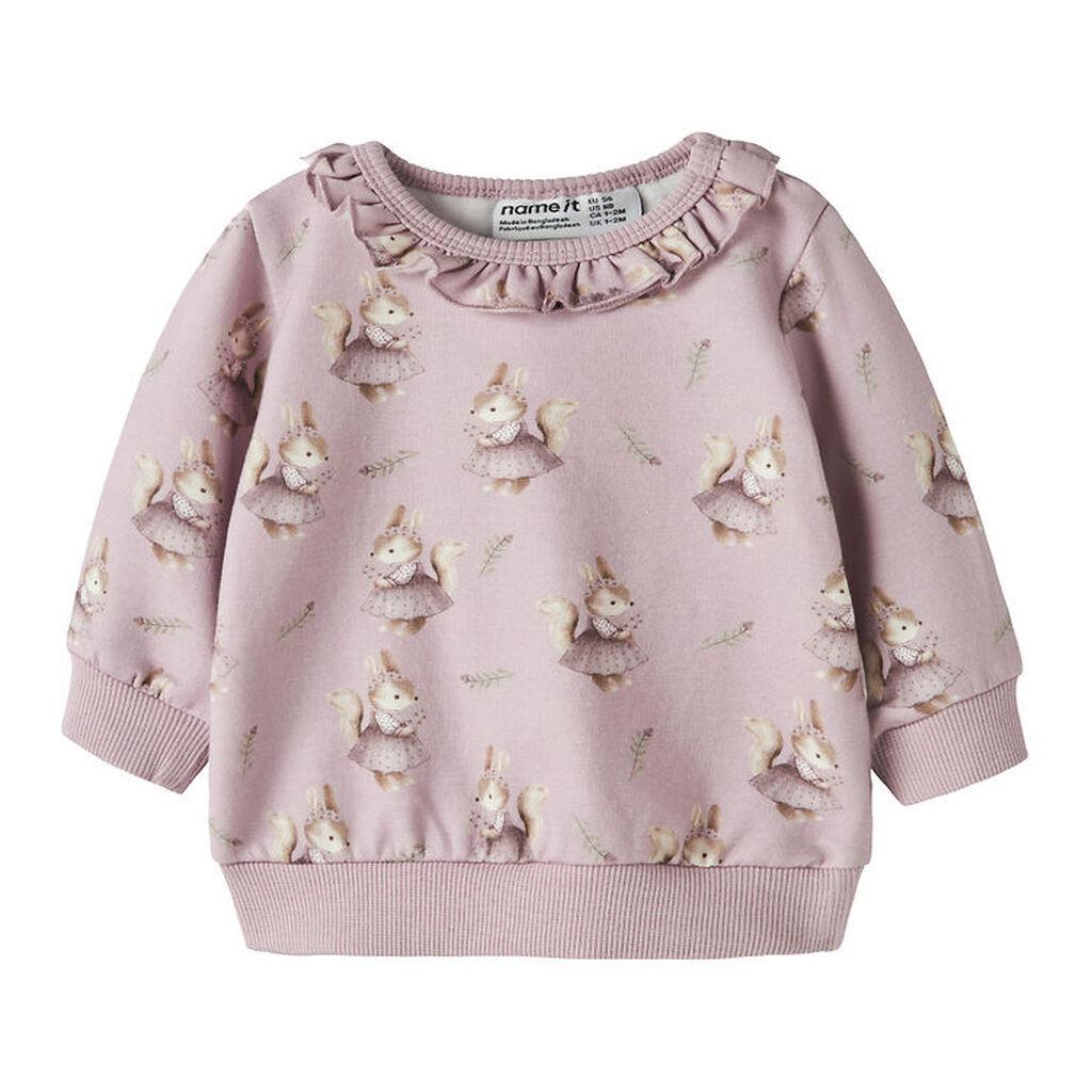 Name it Sweatshirt - NbfShelly - Keepsake Lilac