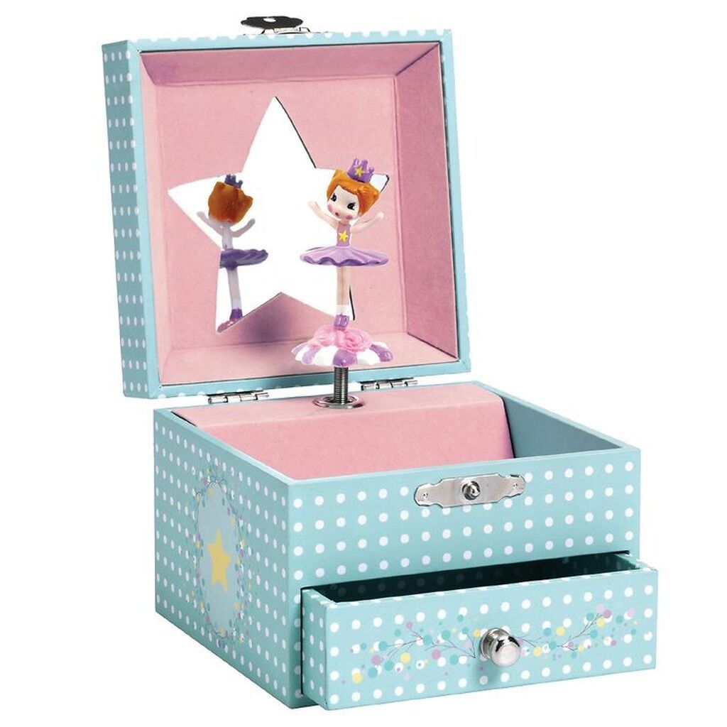 Djeco Smykkeskrin m. Musik - Delicate ballerina