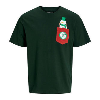 Jack & Jones T-shirt - JjXmas - Scarab