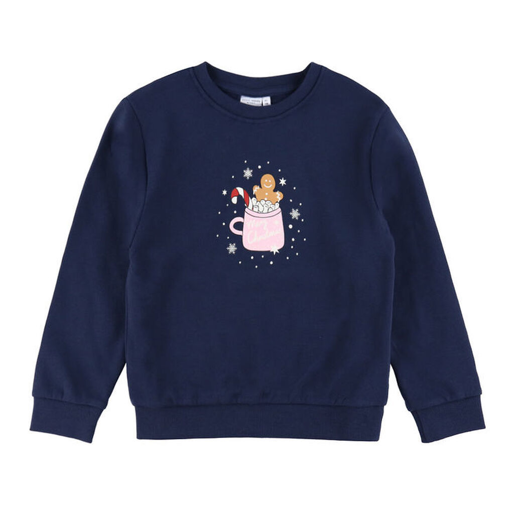 Name It Sweatshirt - NkfVismas - Navy Blazer/Cup