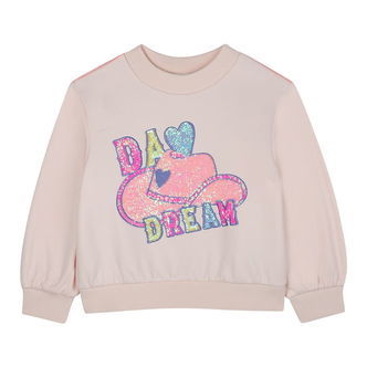 Billieblush Sweatshirt - Pink Courage m. Pailletter