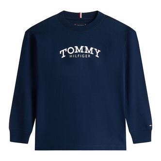 Tommy Hilfiger Bluse - Monotype - Dark Night Navy