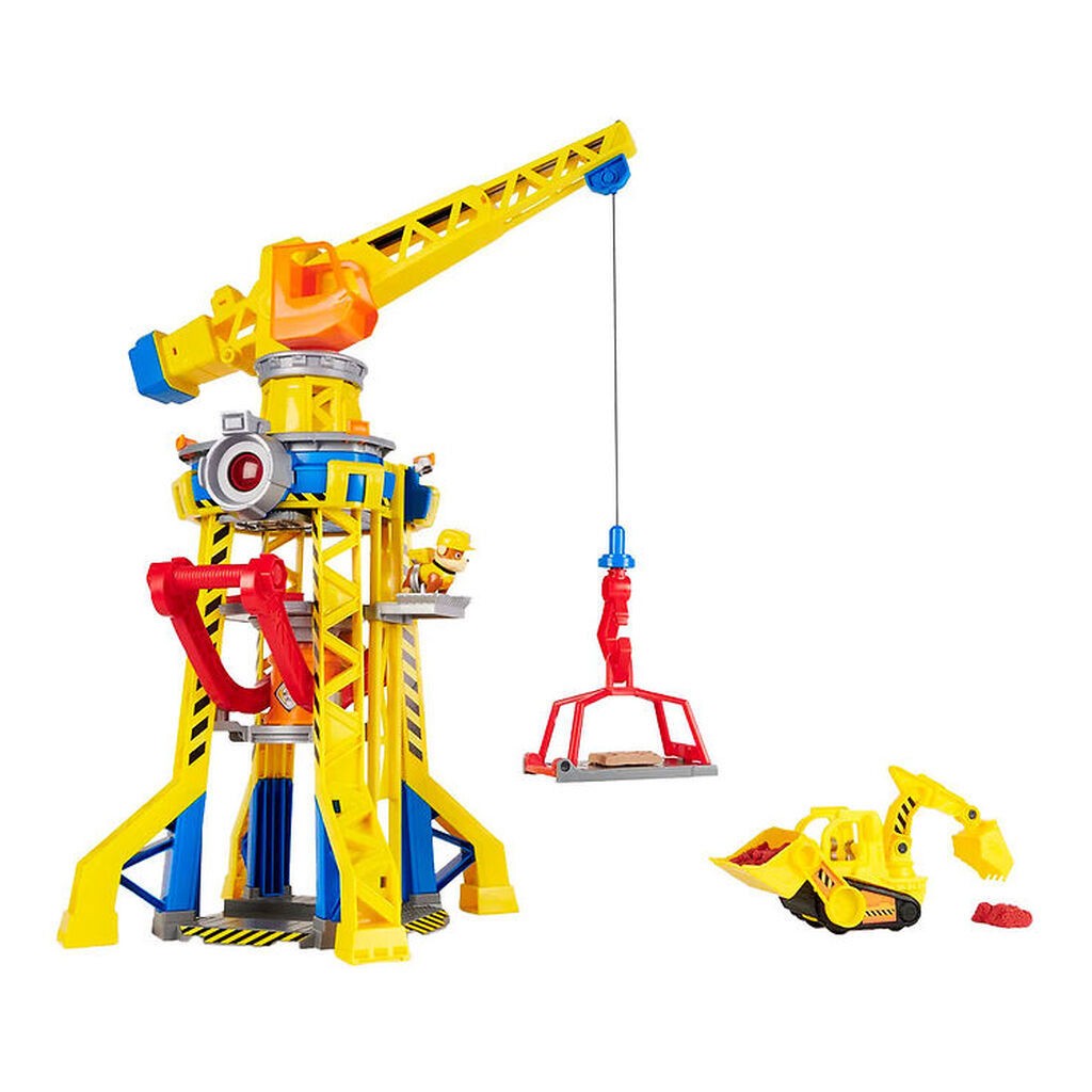 Rubble & Crew Legetøj - 60 cm - Bark Yard Crane Tower