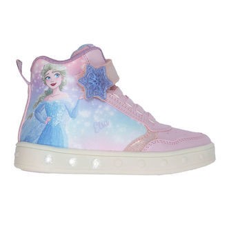 Geox Støvler m. Lys - Skylin - Pink m. Elsa