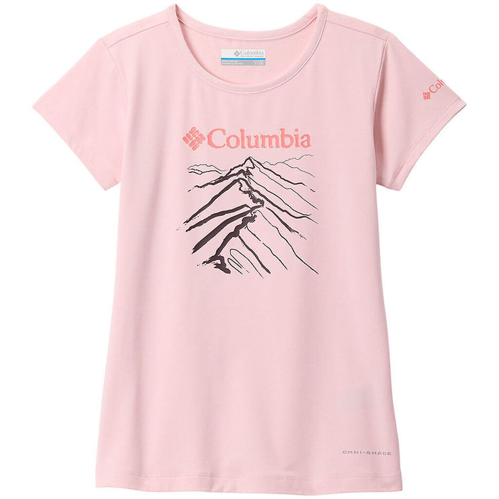 Columbia T-shirt - Tech Trailâ¢ - Satin Pink Heather