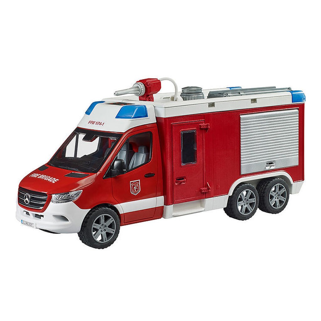 Bruder Bil - MB Sprinter Brandbil m. Vandpumpe... - 02680