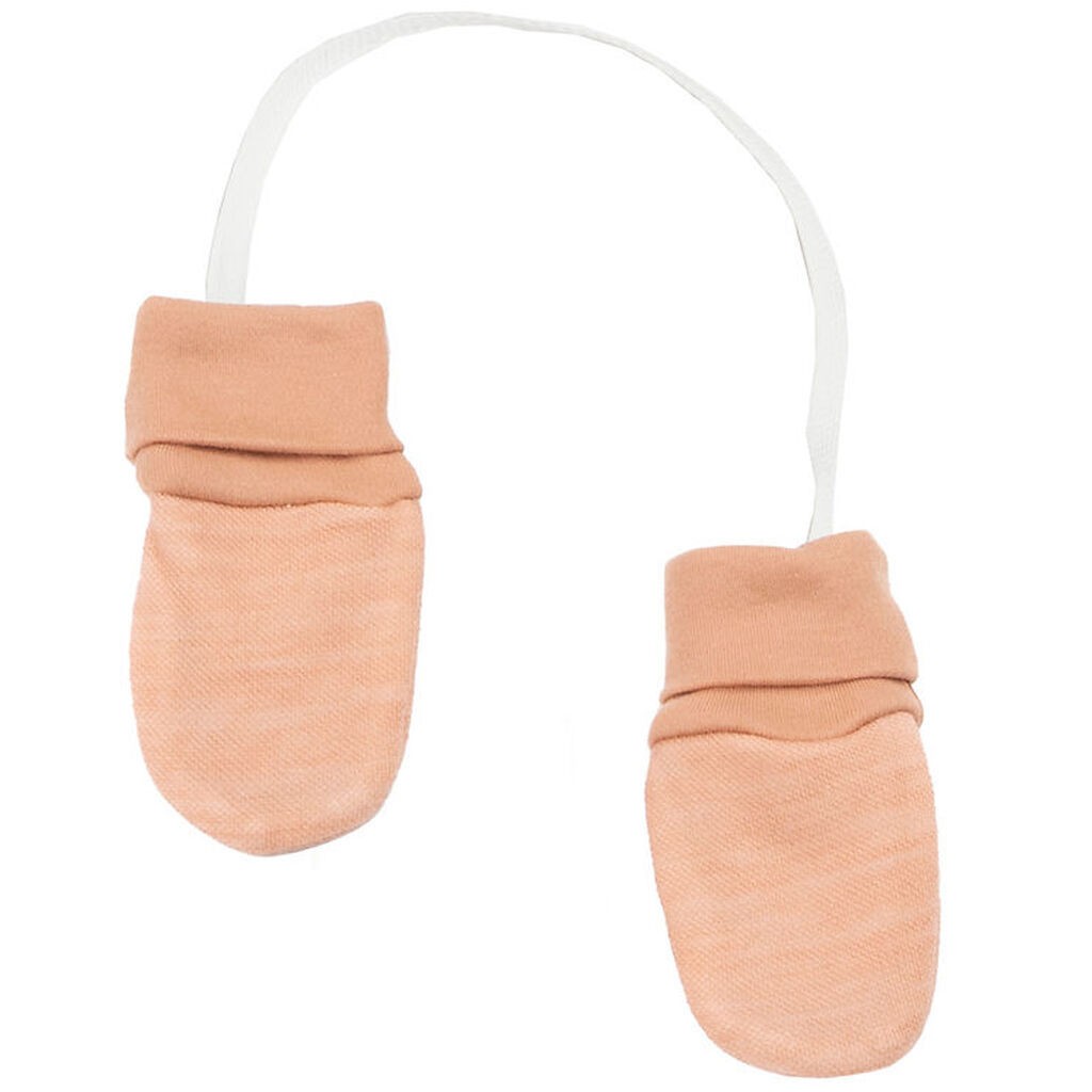 Joha Luffer - Uld/Bambus - 2-Lags - Fersken