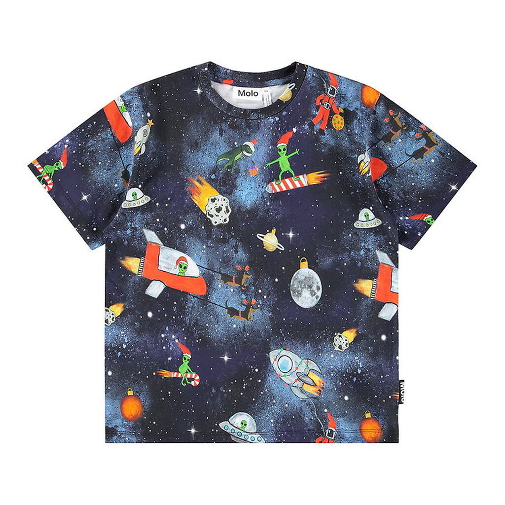 Molo T-shirt - Riley - Space Holiday