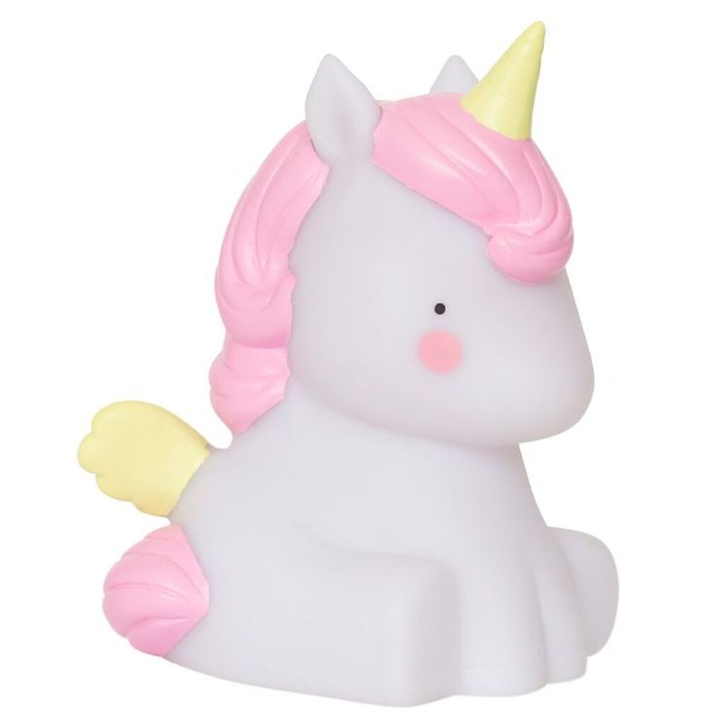 A Little Lovely Company Minilampe - 12,5 cm - Enhjørning