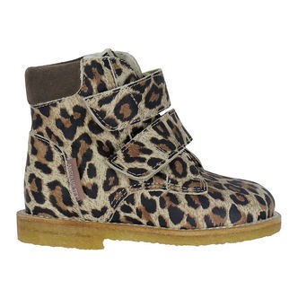 Angulus Begynderstøvler m. For - Tex - Beige Leo/Taupe