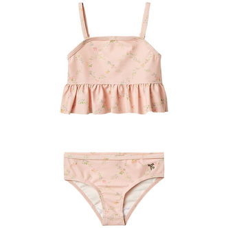 Wheat Bikini - UV40+ - Lærke - Powder Checked Flowers