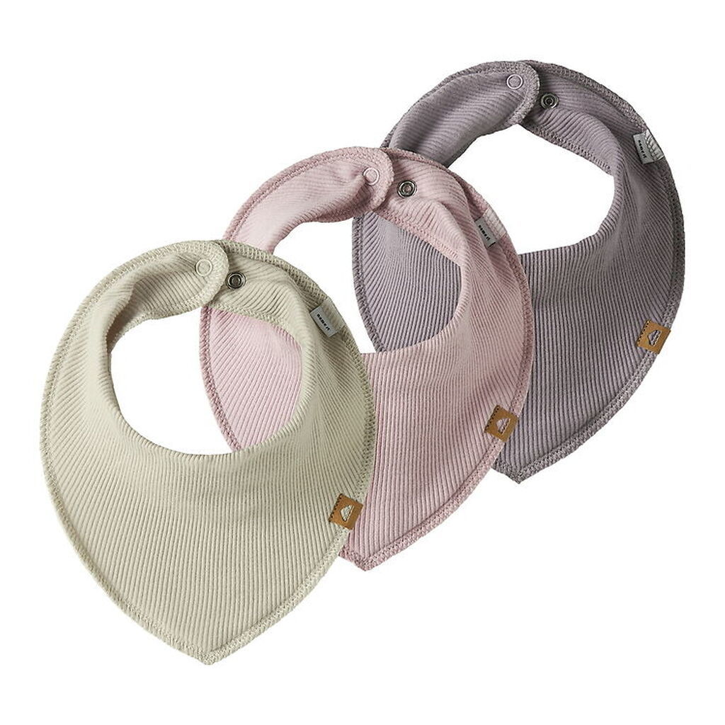Name it Savlesmække - 3-pak - NbfYvetteliona - Rosa/Lilla/Beige