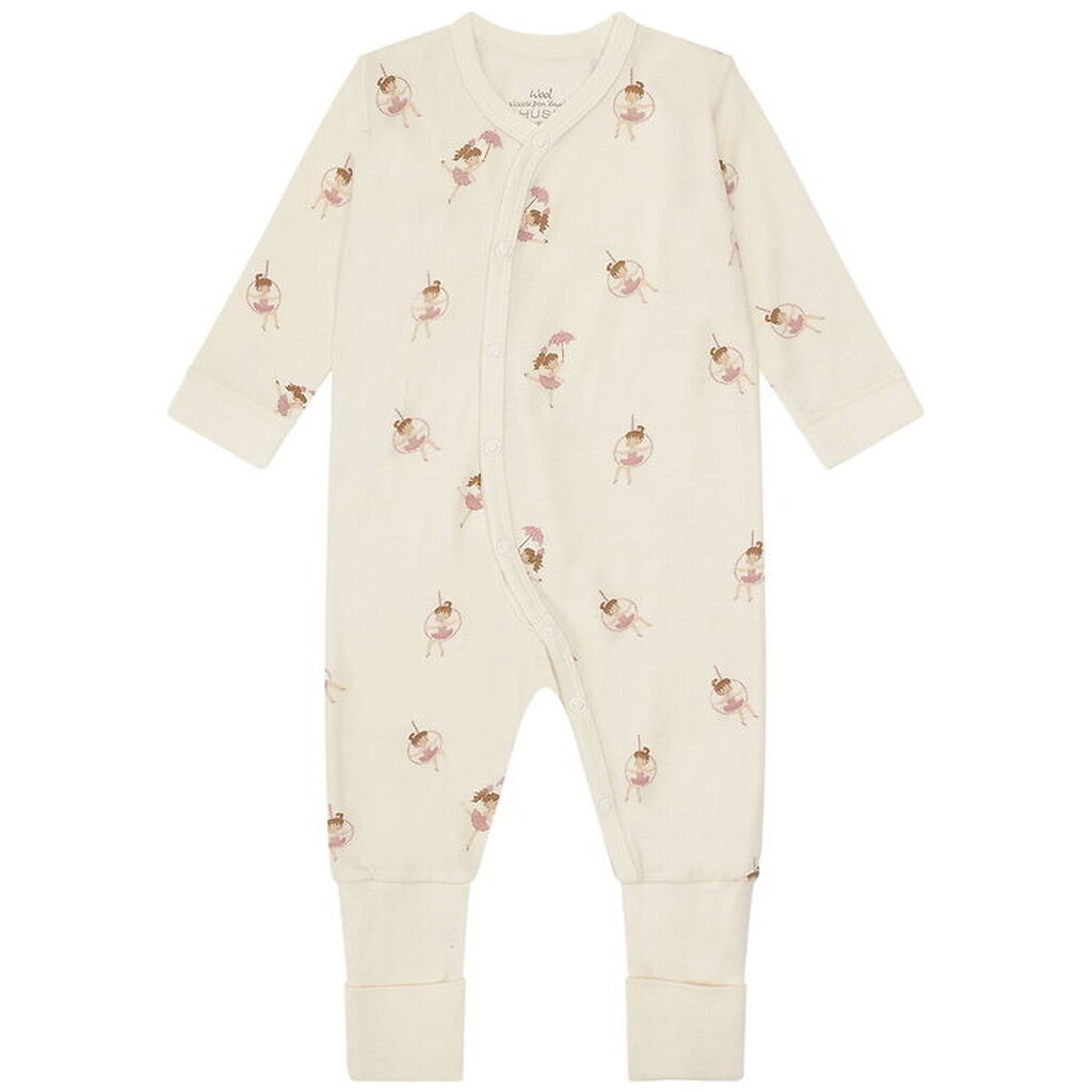 Hust and Claire Natdragt - Uld/Bambus Viskose - Manu - Off White