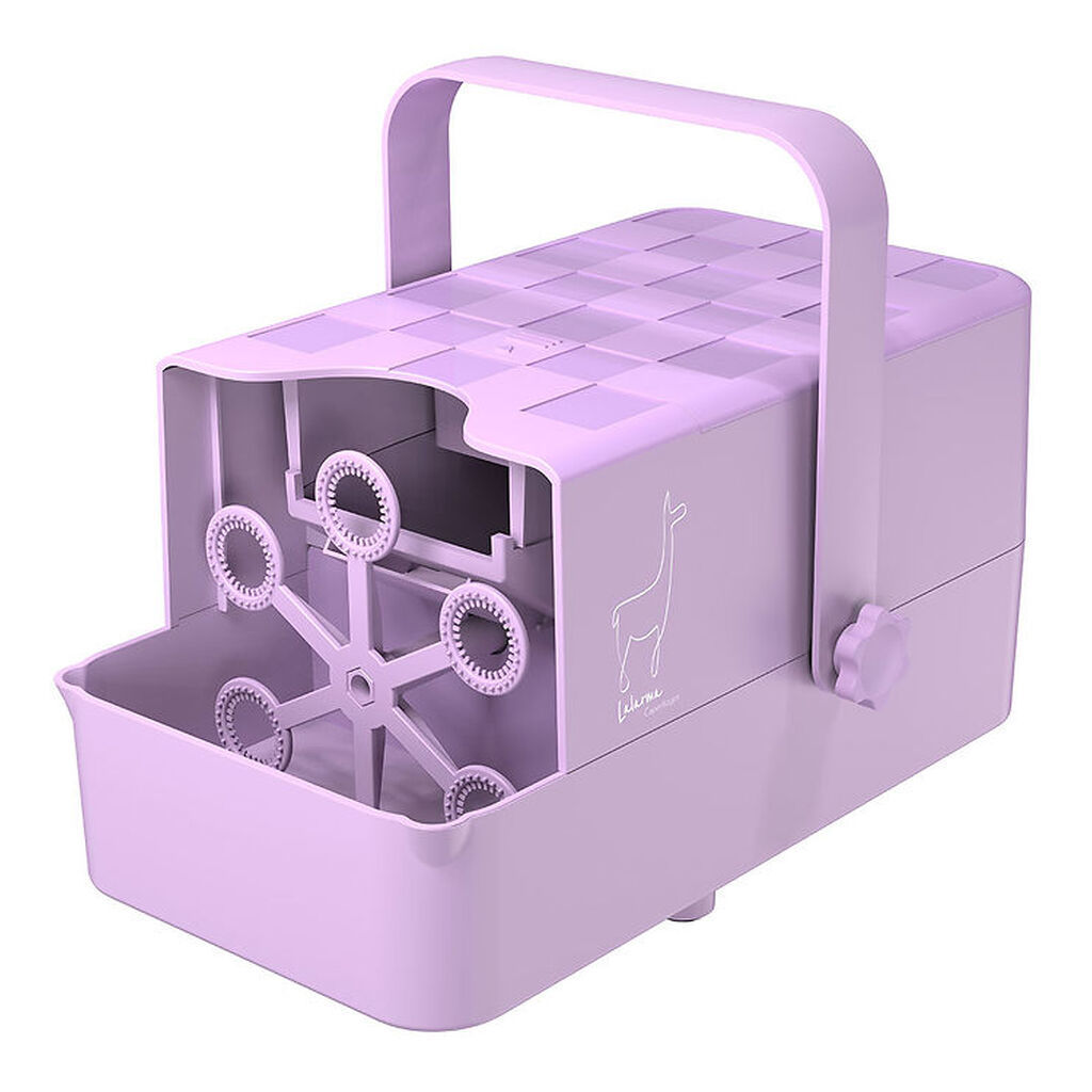 Lalarma Sæbeboblemaskine - Proffesionel - Lilla