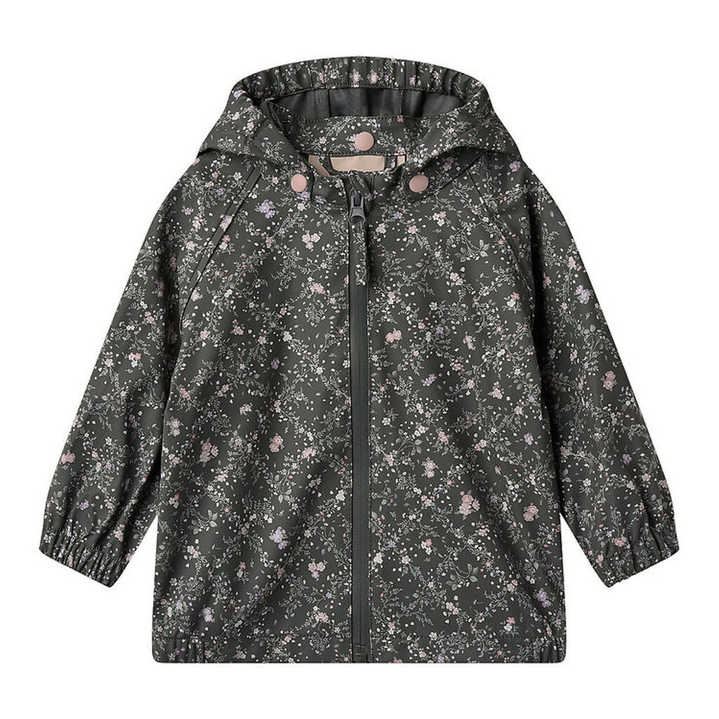 Wheat Regnjakke - PU - Chardy - Forest Lake Checked Flowers