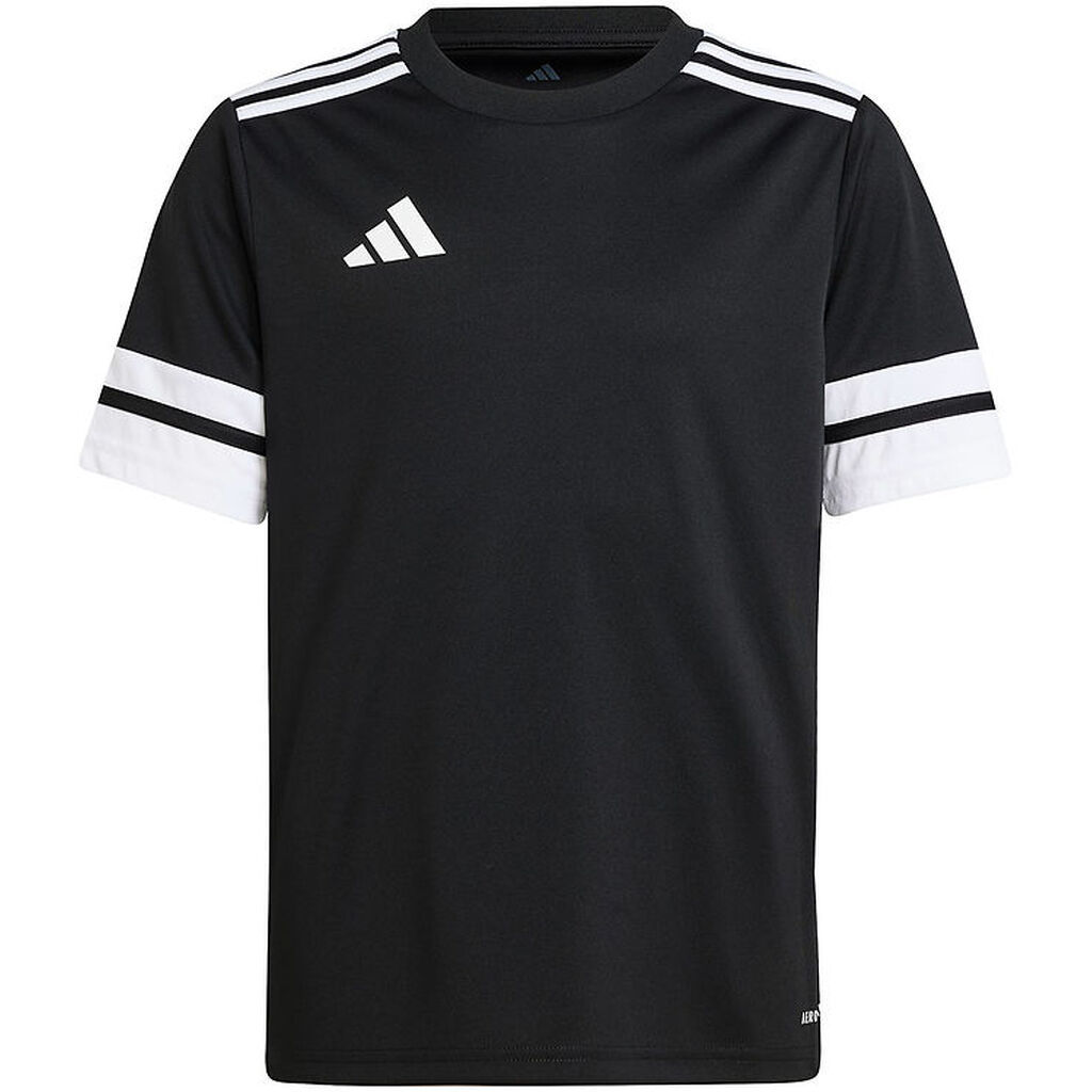 adidas Performance T-shirt - SQUA25 JSY Y - Sort/Hvid