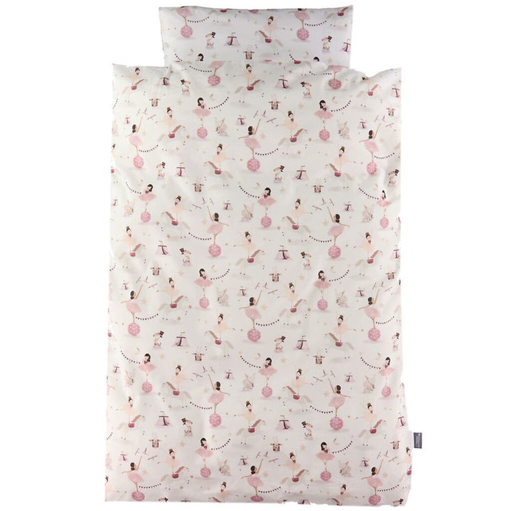 Nørgaard Madsens Sengetøj - Junior - Off White m. Ballerina