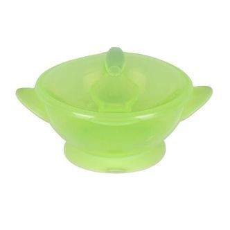 Nuby Skål m. Ske - Grøn