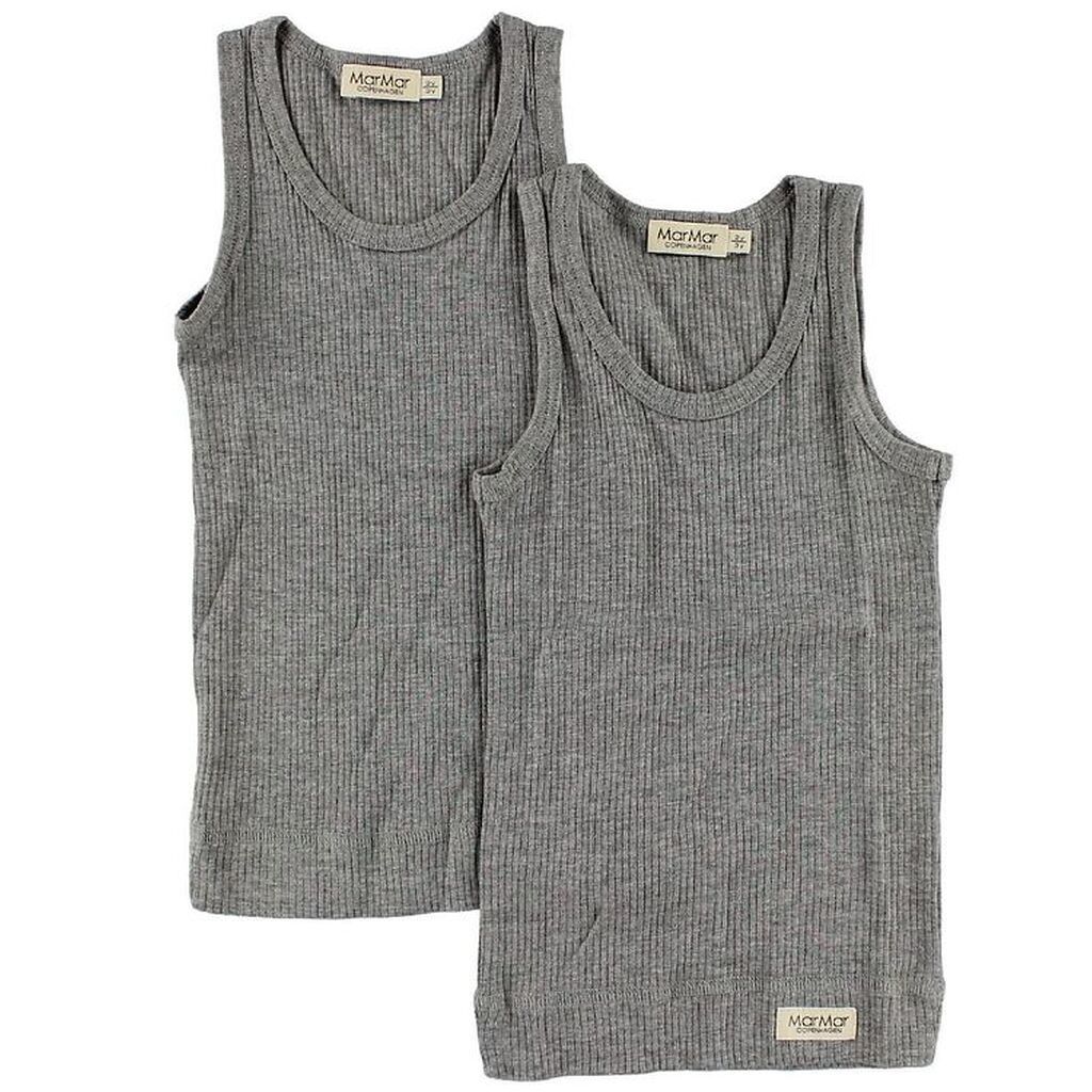 MarMar Undertrøjer - 2-pak - Gråmeleret