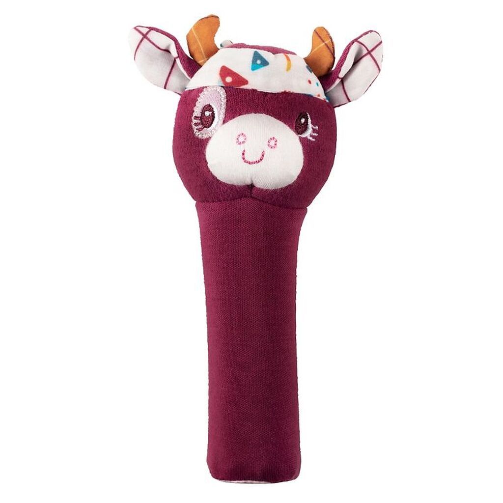 Lilliputiens Bamse m. Lyd - 17 cm - Rosalie - Lilla