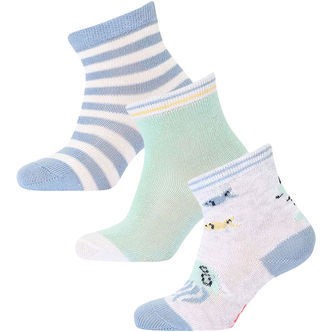 Melton Strømper - 3-Pak - Multi Colors