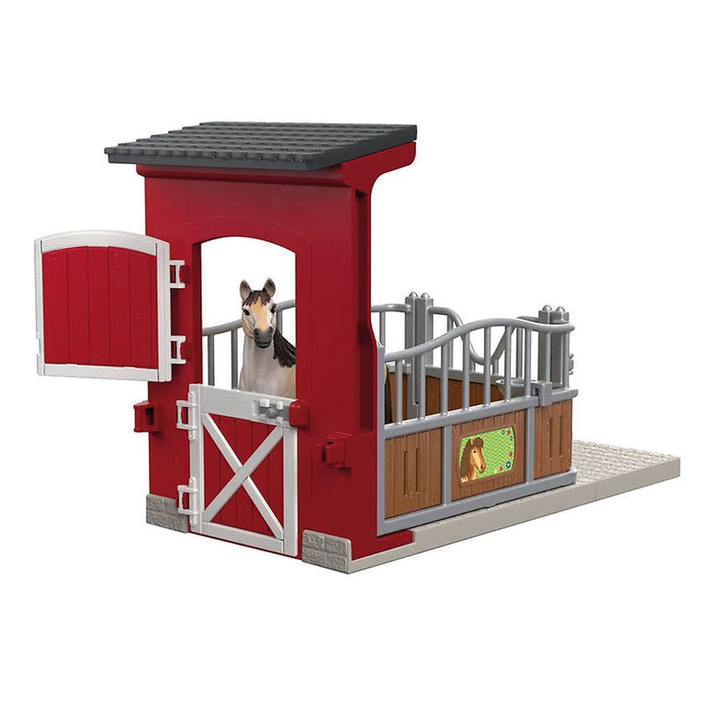 Schleich Farm World - Ponyboks m. Mustang Hoppe - 42724 - 19 Del