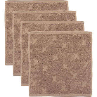 Müsli Vaskeklude - 4-pak - Walnut