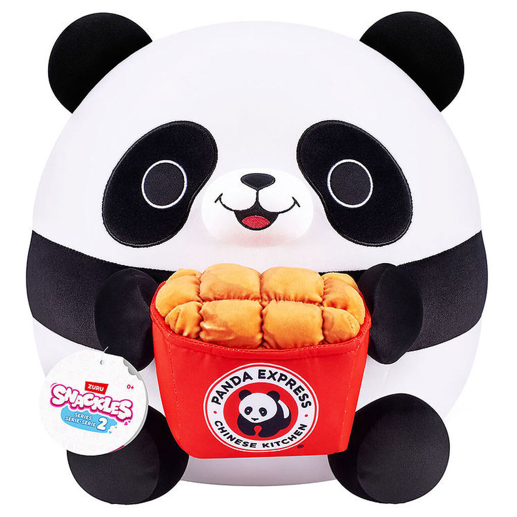 Snackles Bamse - 35 cm - Pandaen Andy m. Panda Express
